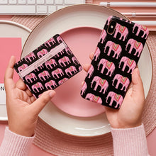 Load image into Gallery viewer, Pink Elephant Card Holder
