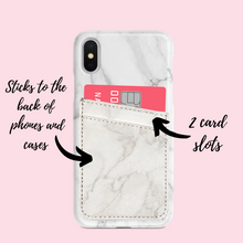 Load image into Gallery viewer, Phone Pocket - Marble
